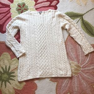 J. Jill Cable knit sweater dress